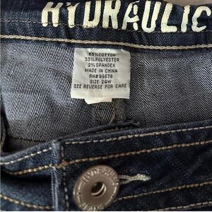 Hydraulic y2k Indigo Blue Jeans